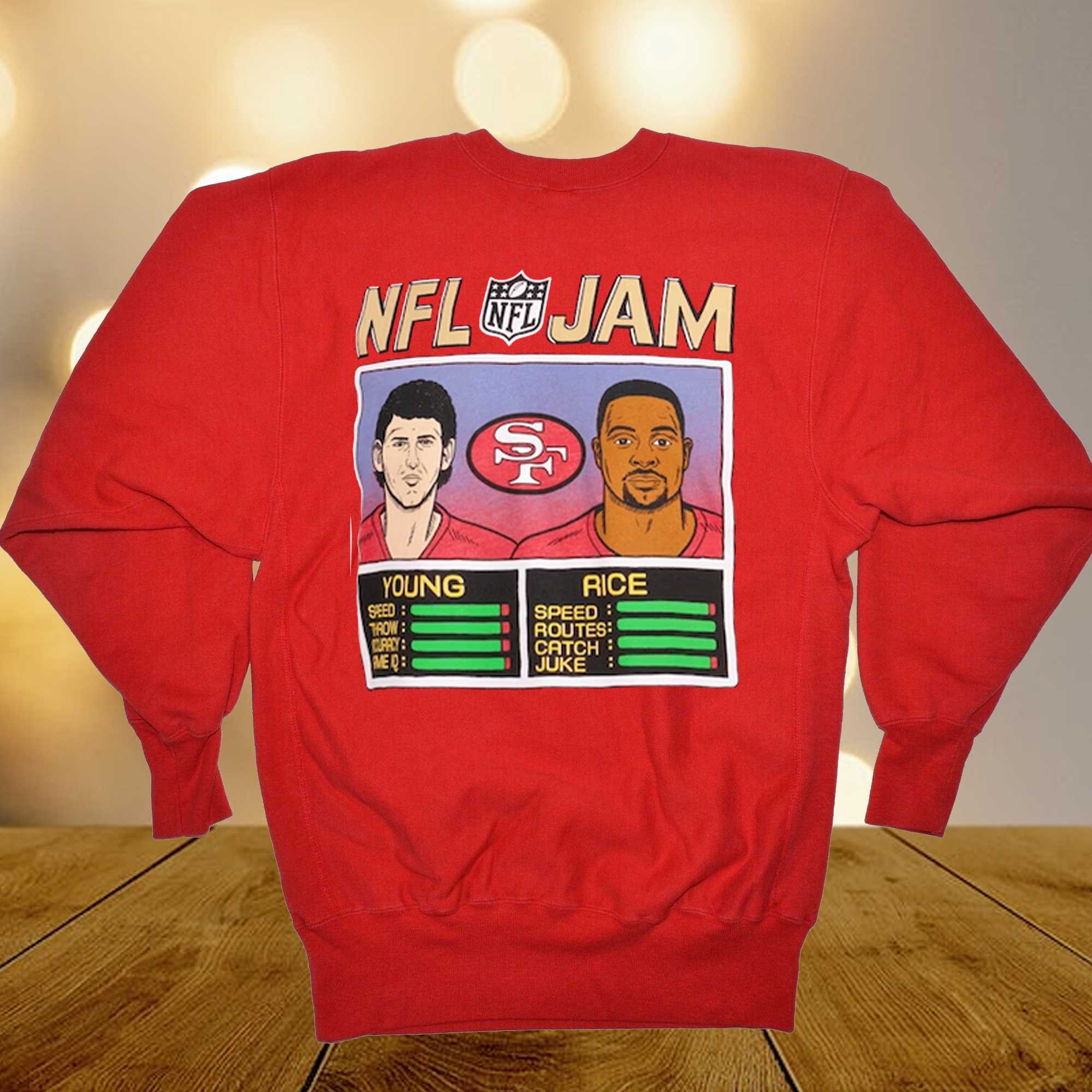 Jerry Rice & Steve Young San Francisco 49ers Homage NFL Retired Jam Shirt,  hoodie, longsleeve, sweatshirt, v-neck tee