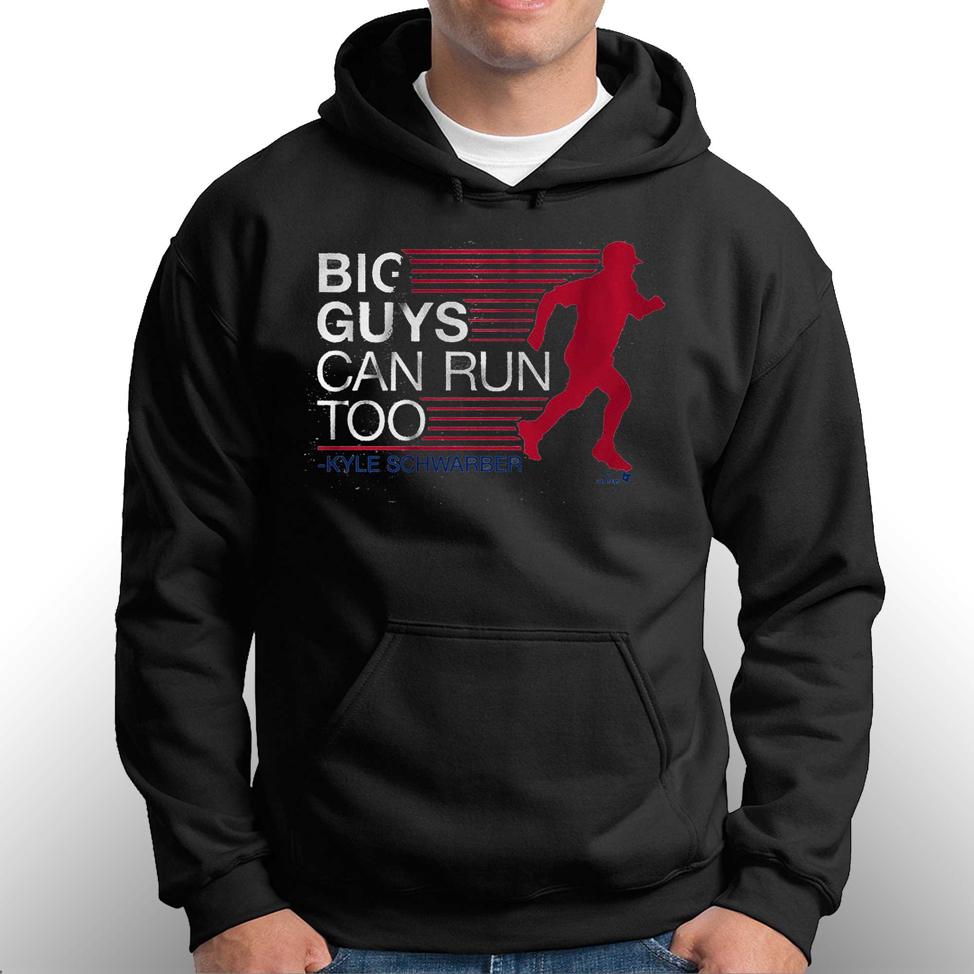 Kyle Schwarber Big Guys Can Run Too Shirt - Shibtee Clothing