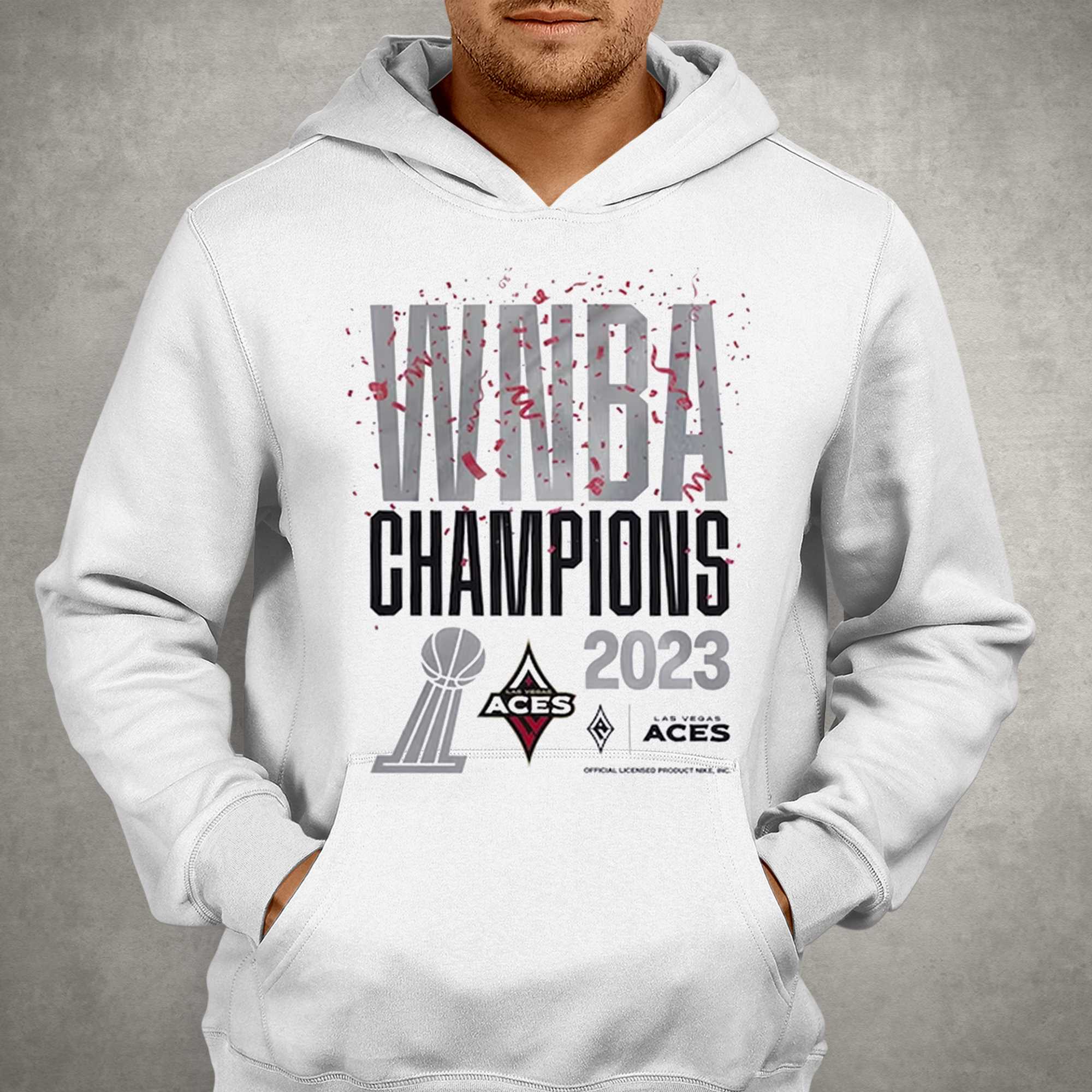 Las Vegas Aces: 2023 Champions Logo - Officially Licensed WNBA