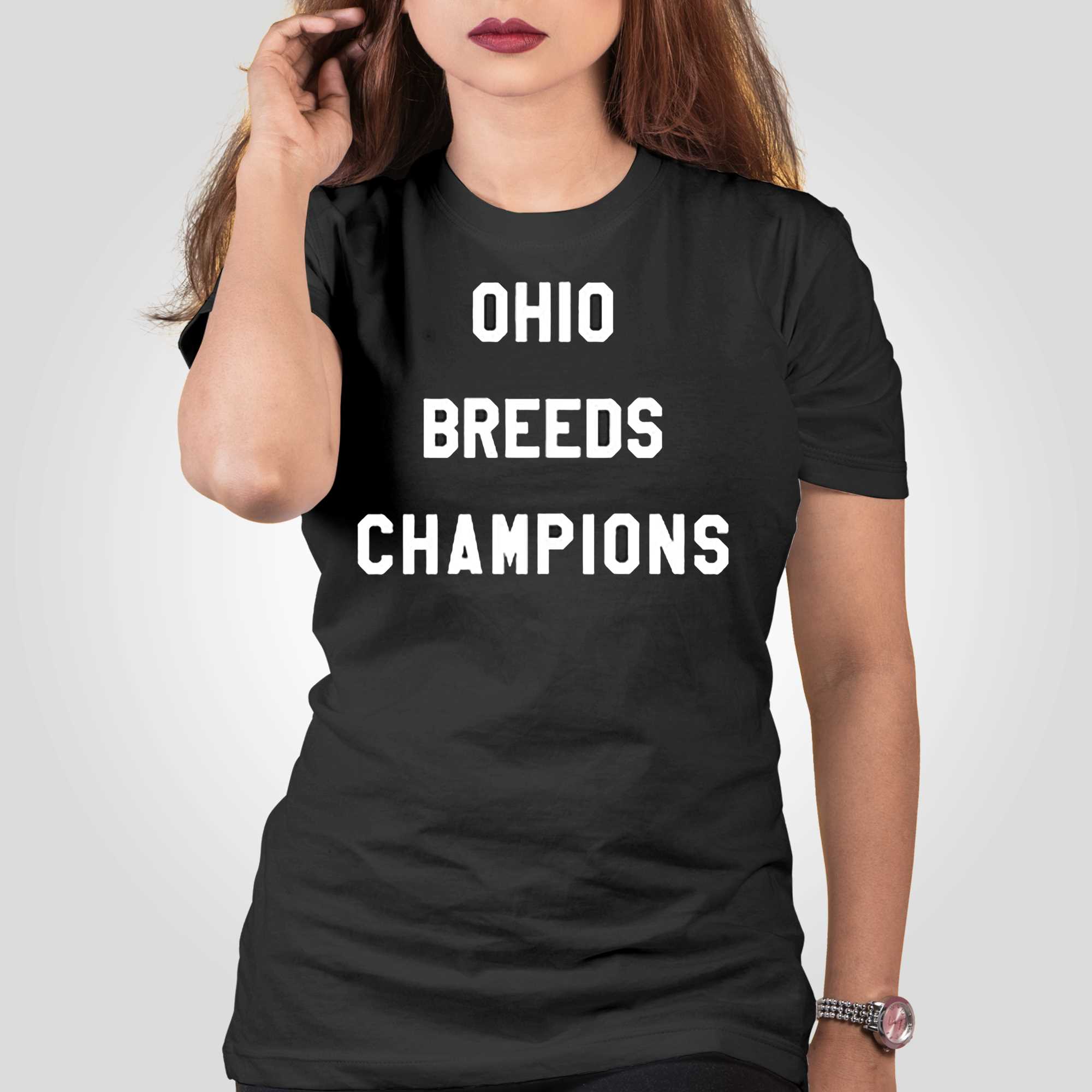 Lebron James Ohio Breeds Champions Shirt - Zerelam