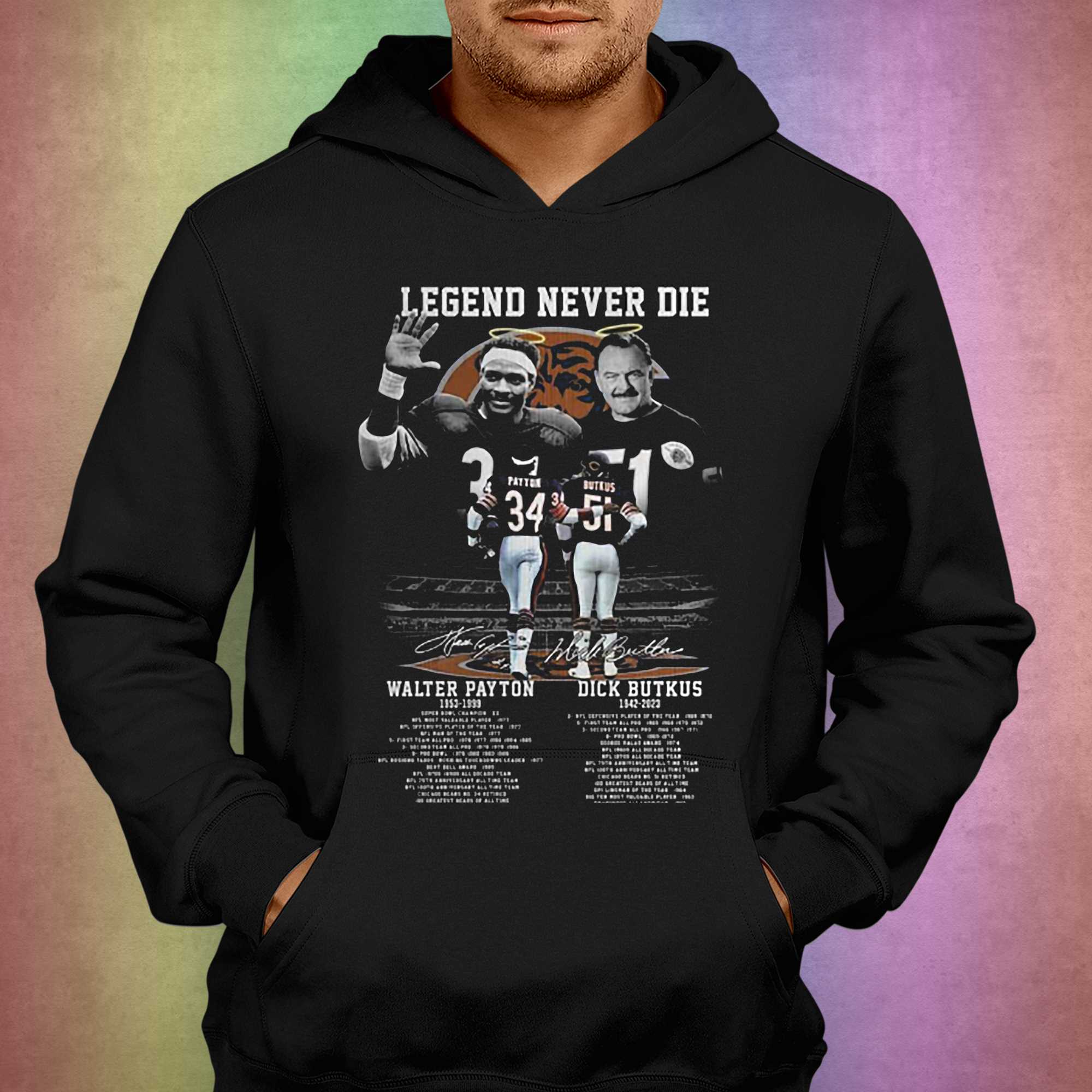 Personalized NFL Chicago Bears Road 3D Printed Hoodie T-shirt