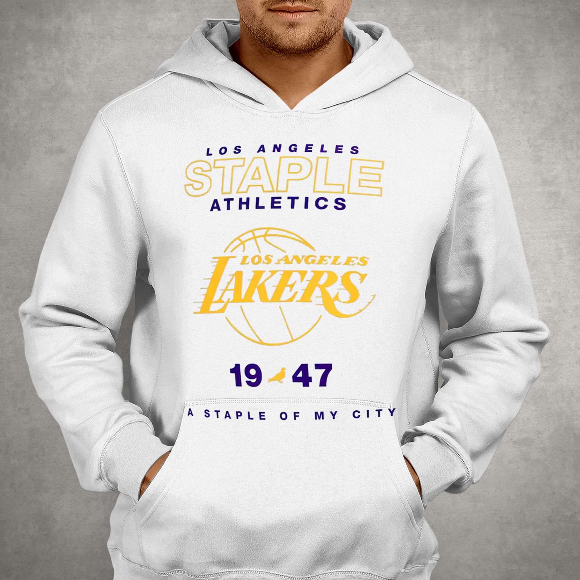 Los Angeles Lakers Nba X Staple Home Team Shirt, hoodie
