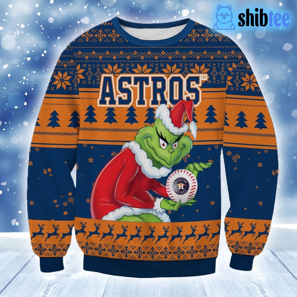 Mlb Houston Astros Ugly Christmas Sweater - Shibtee Clothing
