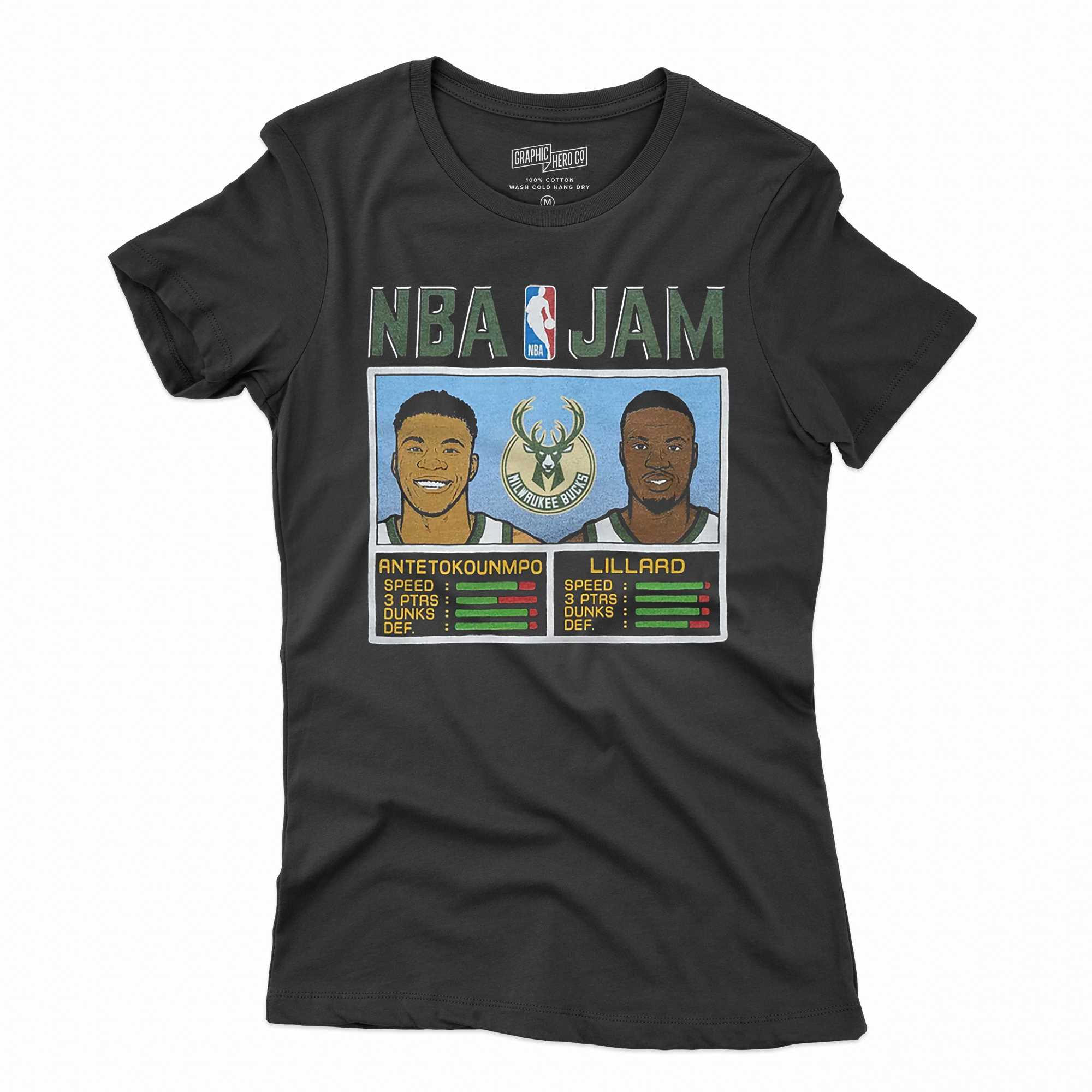 NBA Jam Bucks Antetokounmpo and Lillard T-Shirts, hoodie, sweater, long  sleeve and tank top