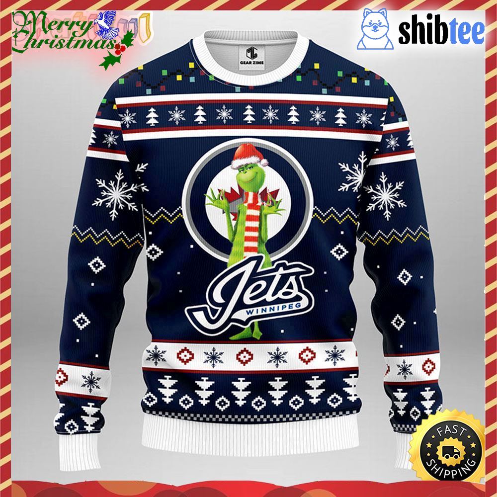 Christmas Gift NHL Colorado Avalanche Logo With Funny Grinch Men And Women  Ugly Christmas Sweater For Fans - Freedomdesign
