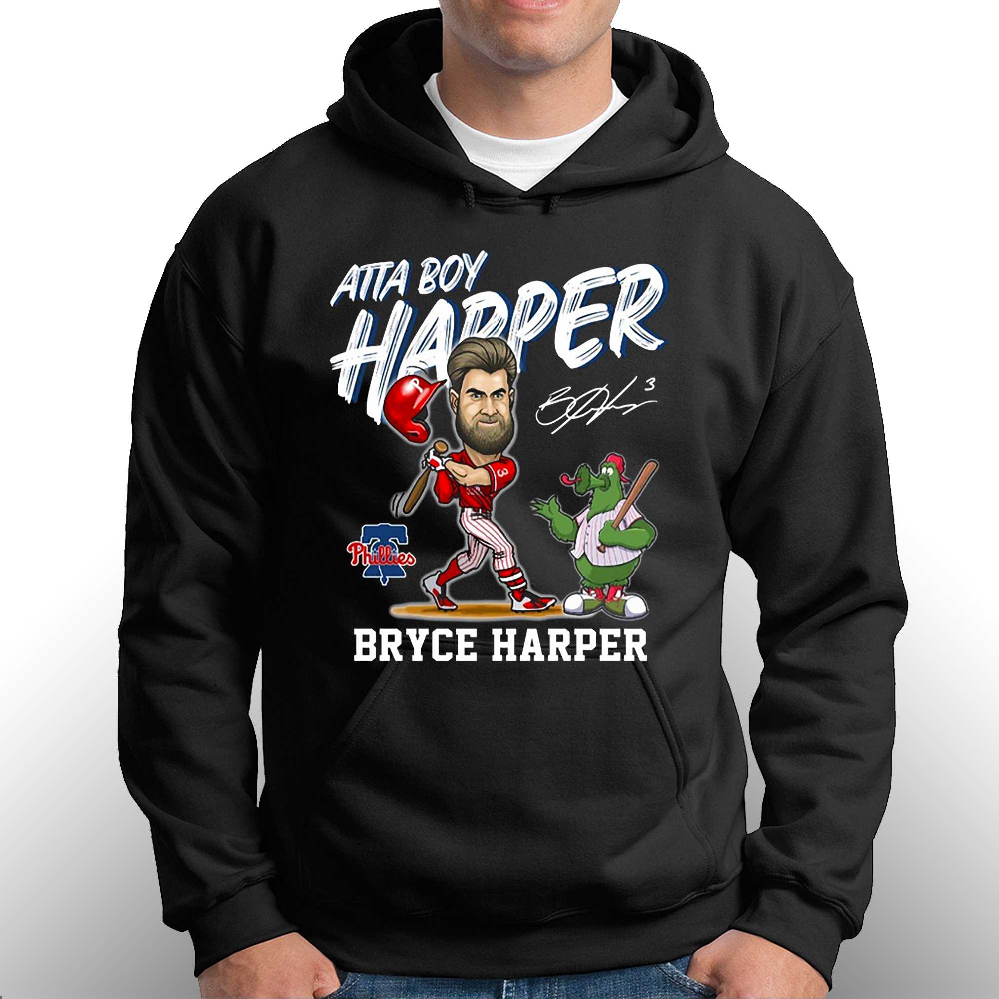 Bryce Harper Philadelphia Phillies Atta Boy photo shirt, hoodie