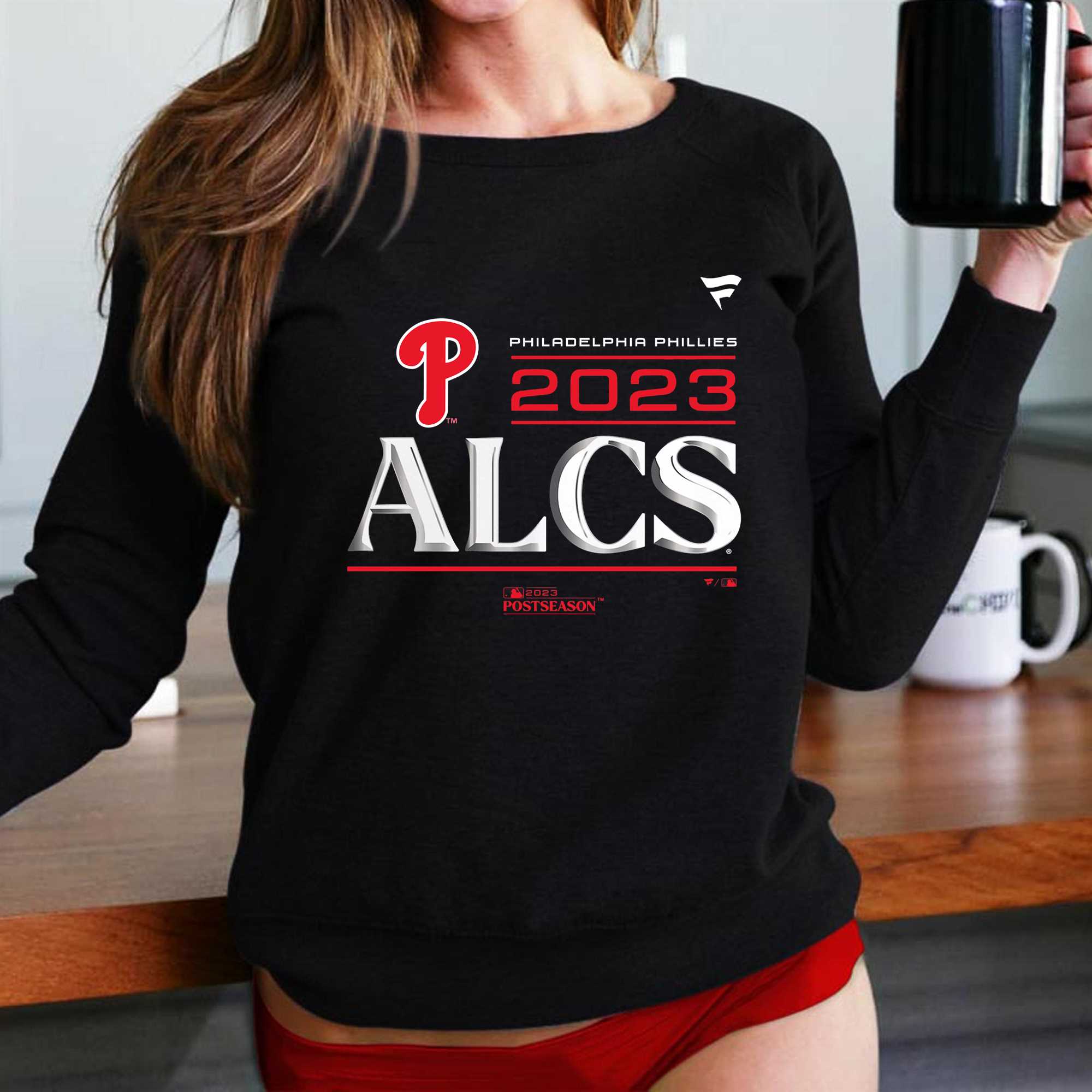 Philadelphia Phillies Shirt Fanatics Branded Black 2023 Division