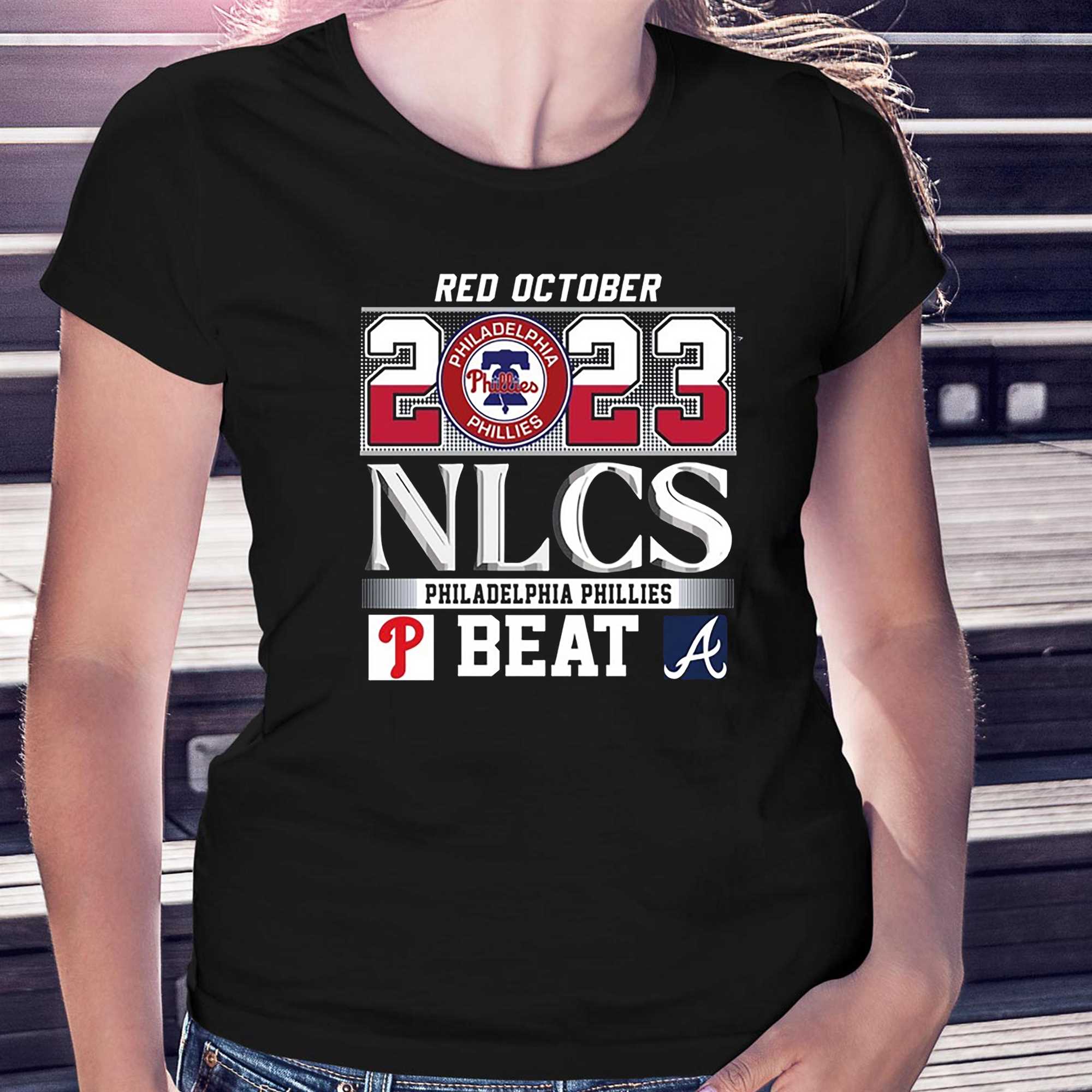 Philadelphia Phillies Red October 2023 NLCS Phillies beat Braves 2