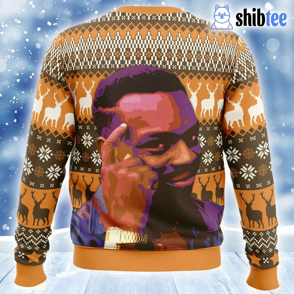 Roll Safe Meme Ugly Christmas Sweater Anime Ape 2023 Gift For Men And Women  - Binteez