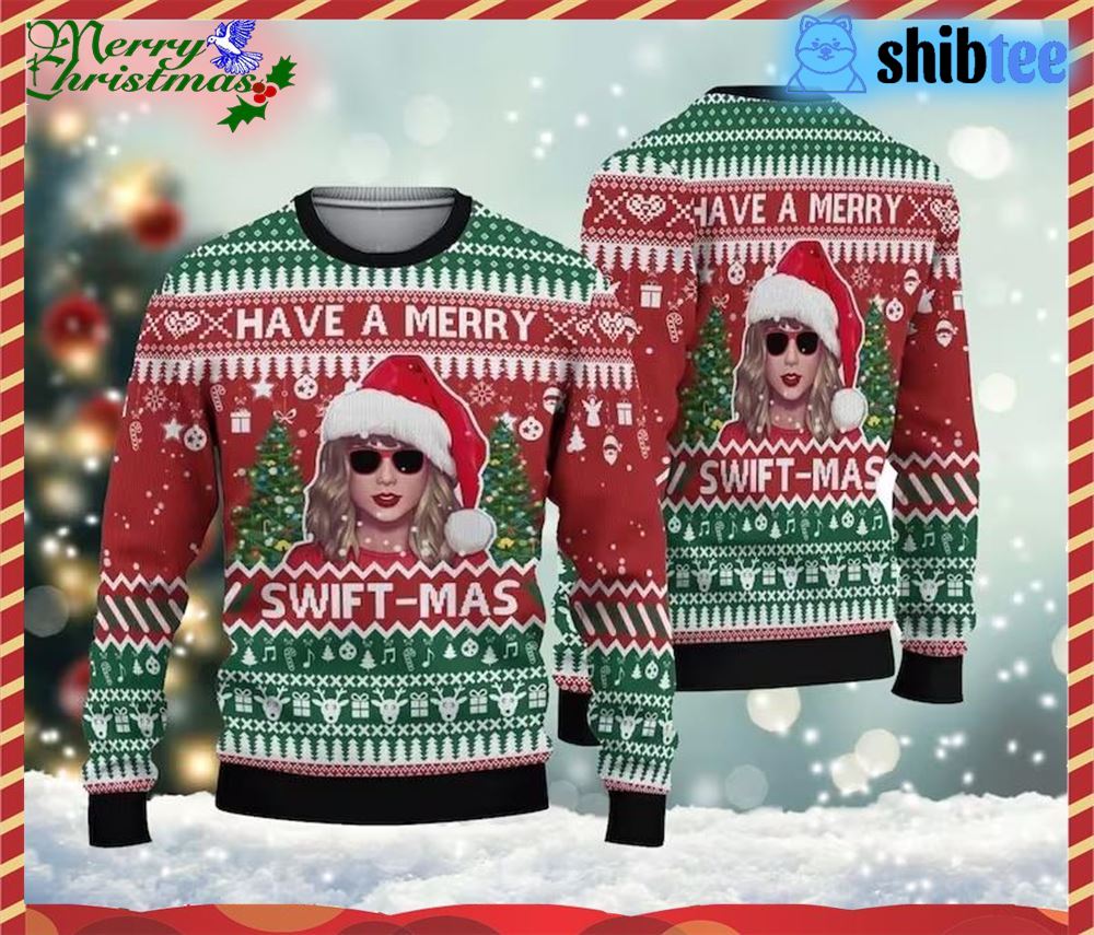 Taylor Swift Christmas 3d Ugly Sweater - Shibtee Clothing