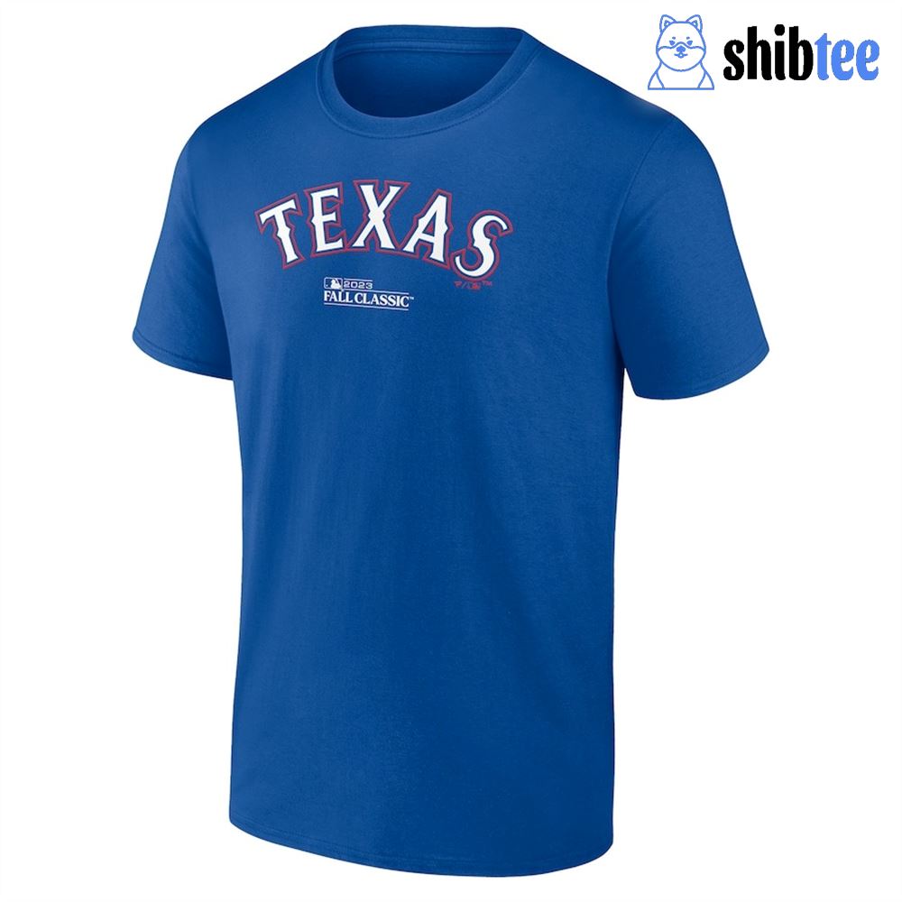 Texas Rangers 2023 American League Champions Custom Name Number T-shirt