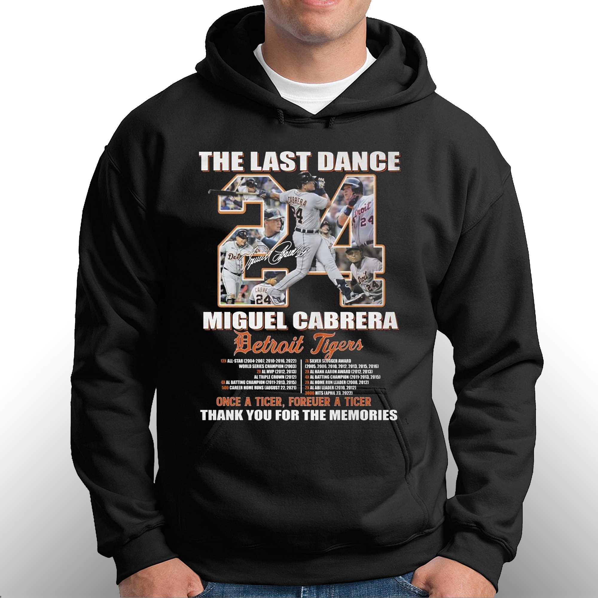 Miguel Cabrera Games Detroit Tigers Shirt Limited