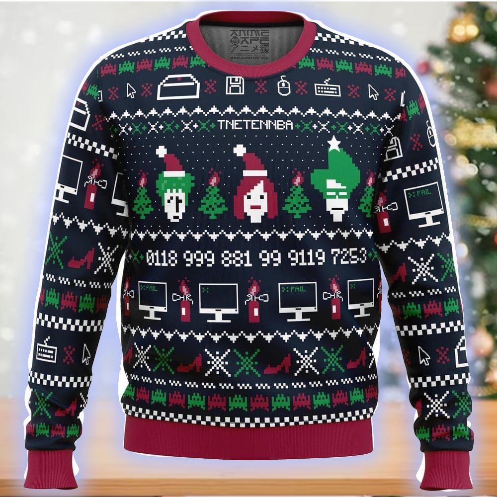 The X-mas Crowd It Crowd Ugly Christmas Sweater - Shibtee Clothing