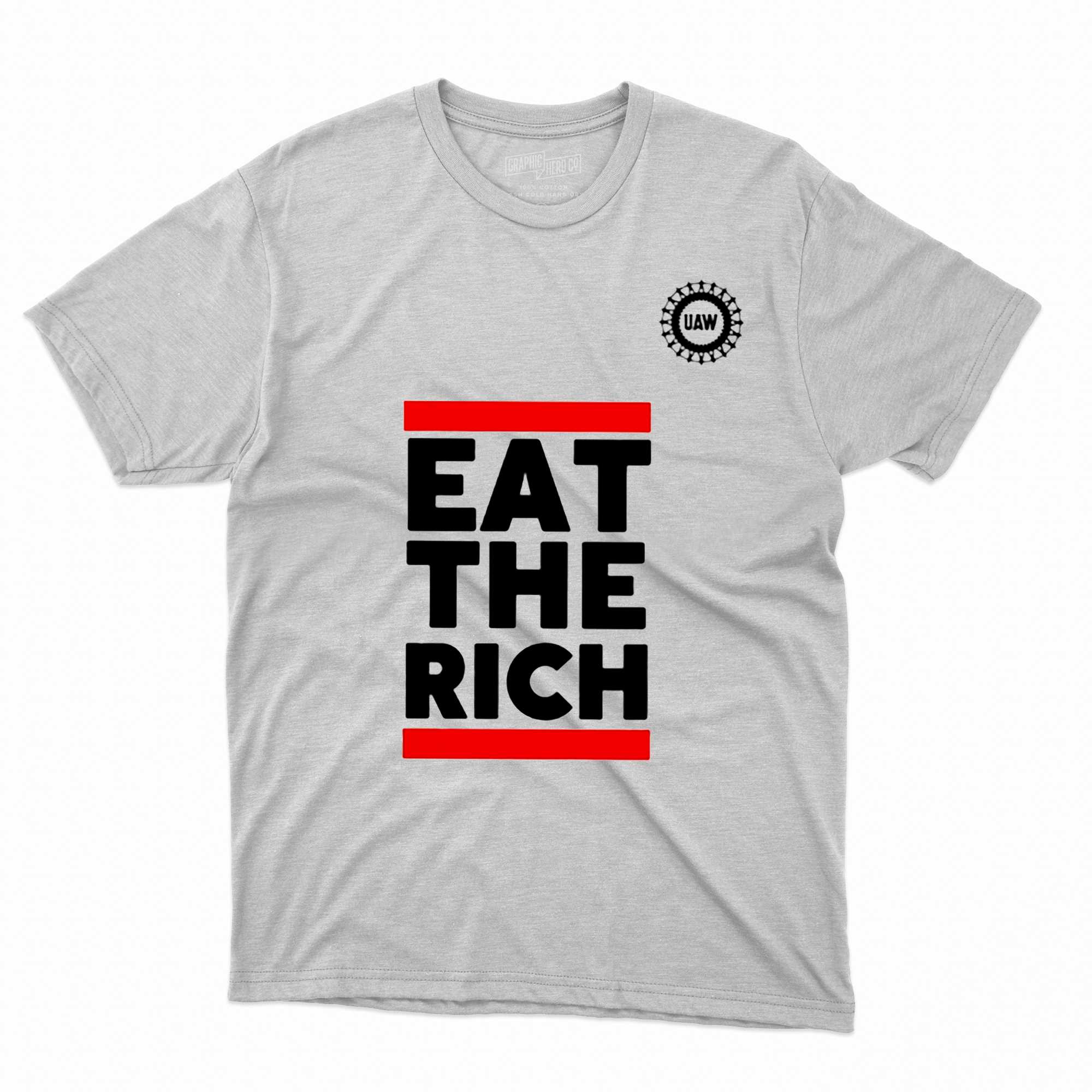 UAW President Shawn Fain Eat The Rich T-shirt