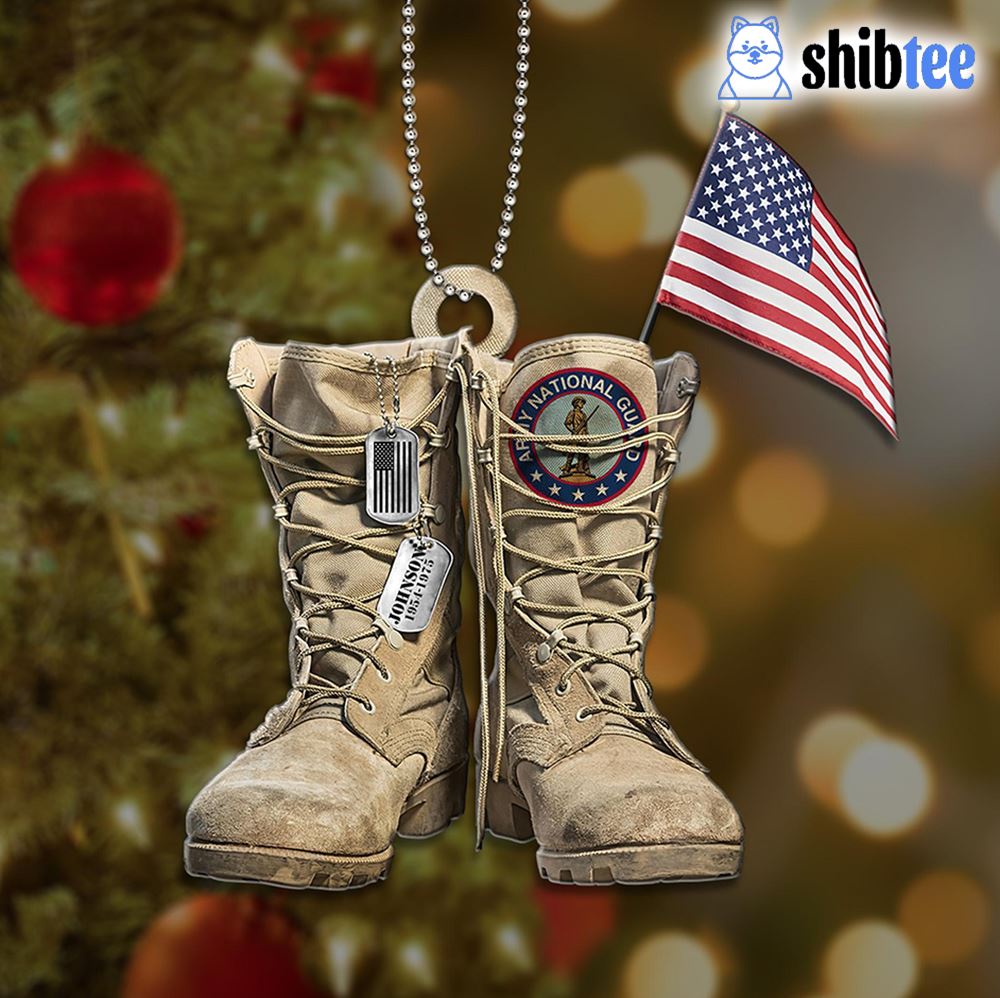 Marching Boots Ornament