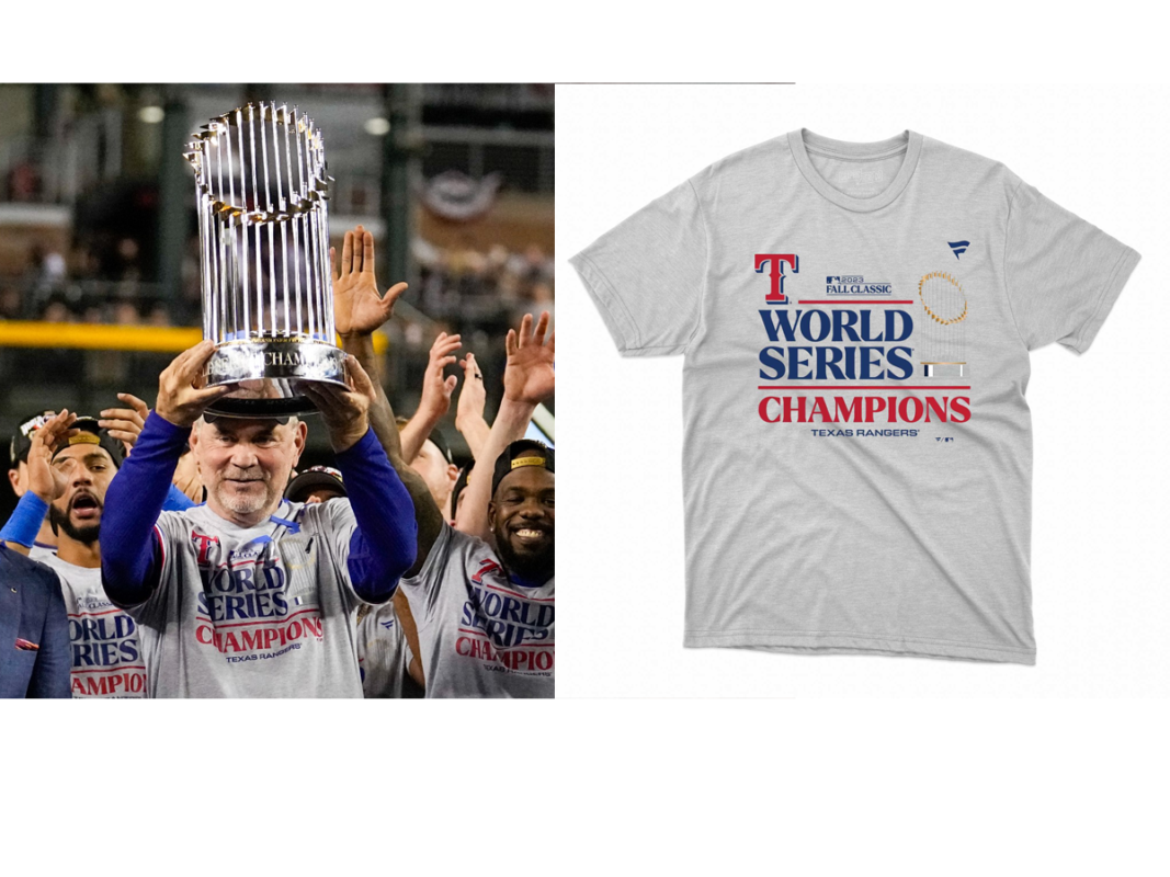 Celebrate the Texas Rangers' Historic Victory with Official 2023 World ...