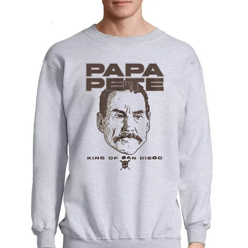 PAPA Pete king of san diego shirt