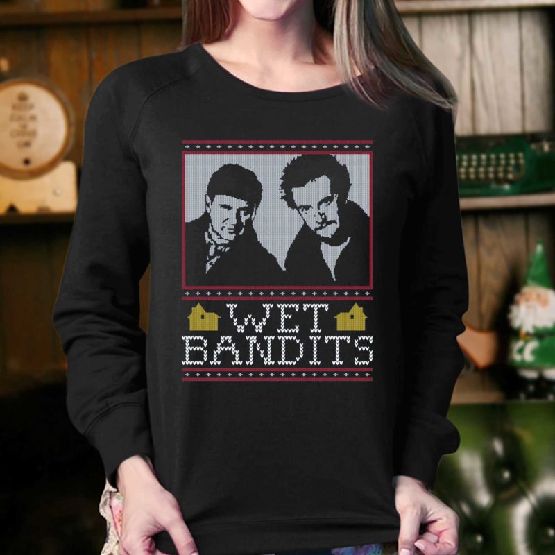 WET BANDITS UGLY Christmas sweater