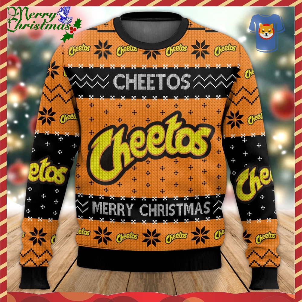 Cheetos Snack Brand Ugly Sweater
