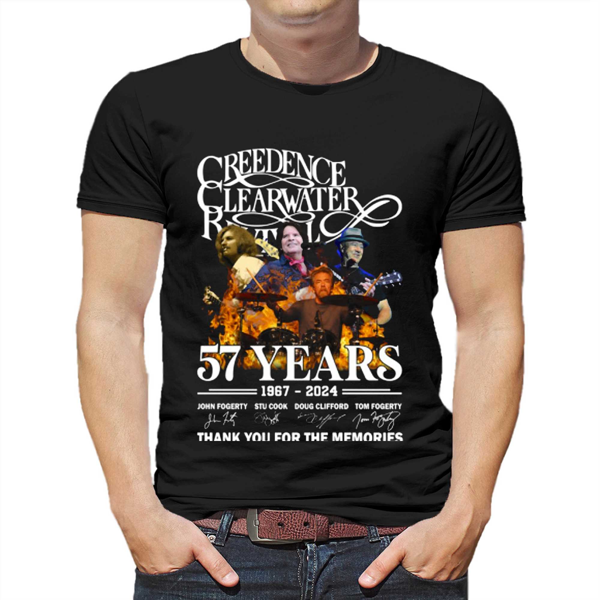 Creedence Clearwater Revival 57 Years 1967 2024 Thank You For The
