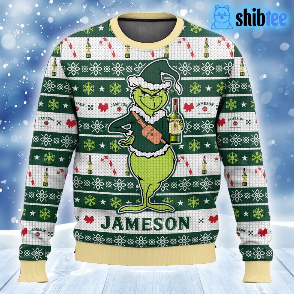 Grinch Ugly Christmas Sweater 