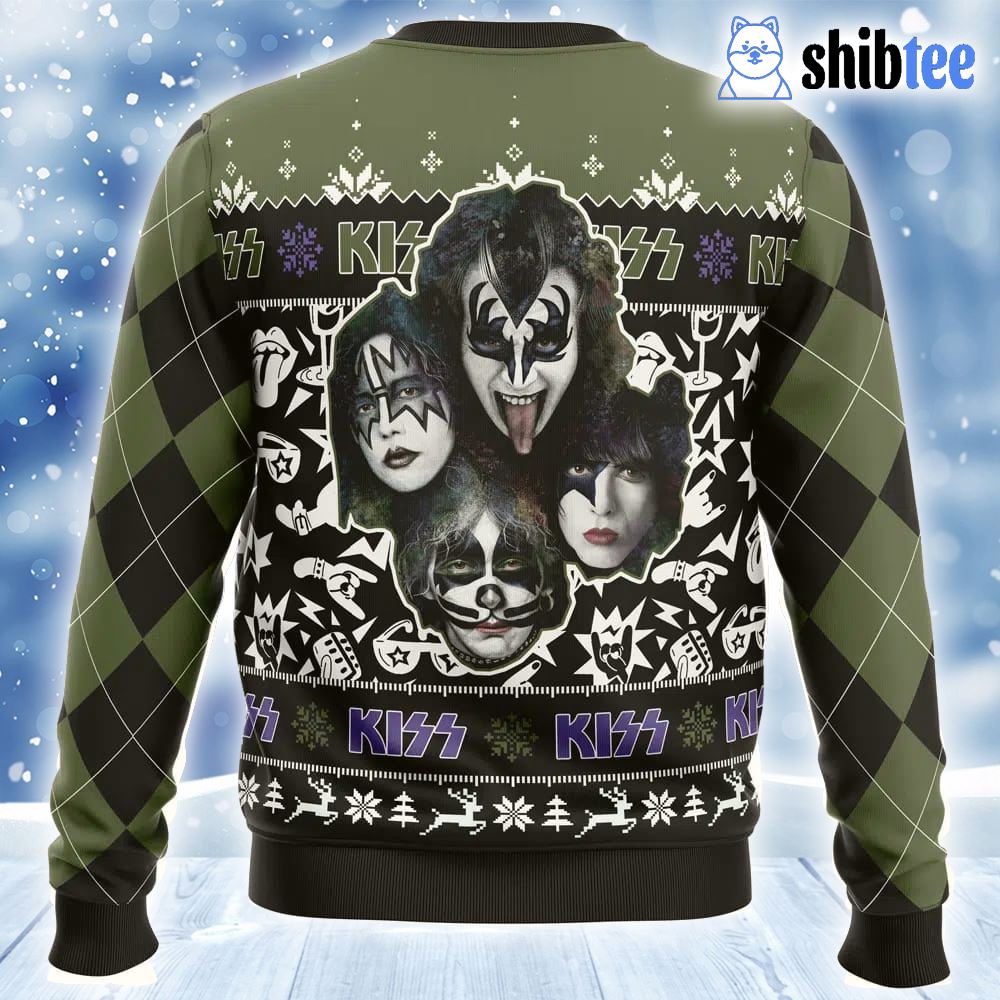 Kiss Band 3D Ugly Sweater Christmas Gift Christmas For Men And Women