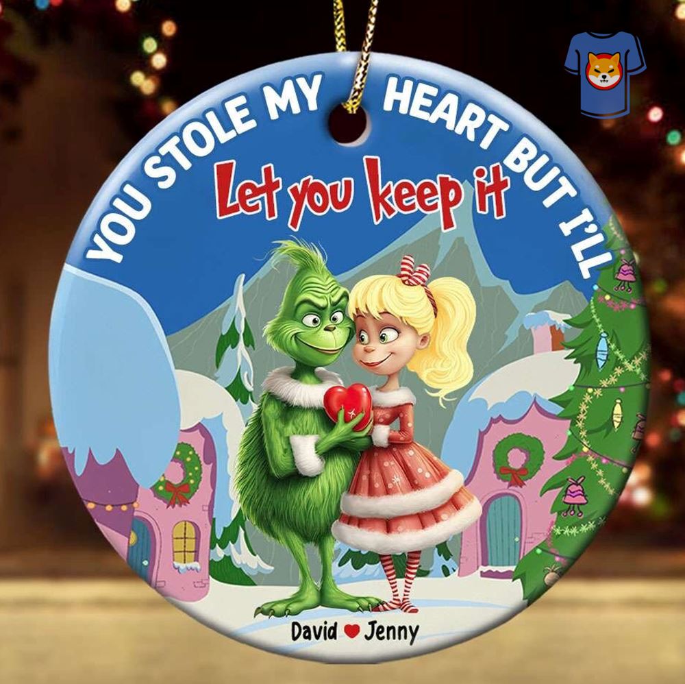 I Can't Spell Christmas Without You Personalized Ornament, Kissing Couple  Gifts - Limotees