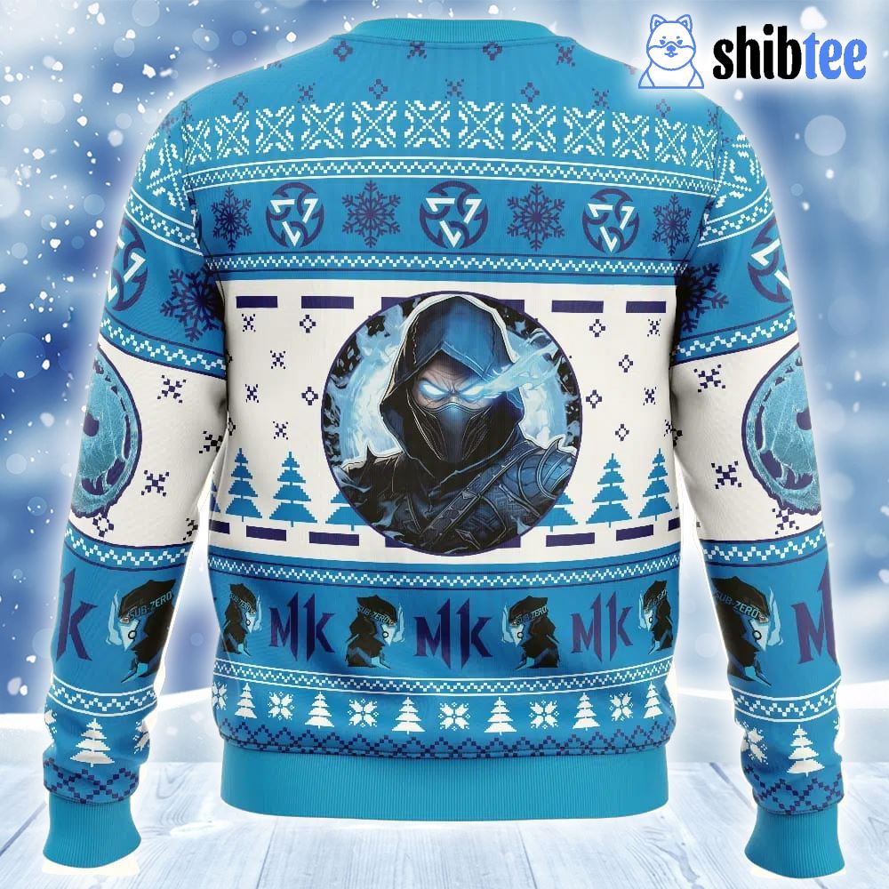 Sub Zero Mortal Kombat Ugly Christmas Sweater Sub Zero Mortal Kombat Ugly Christmas Sweater