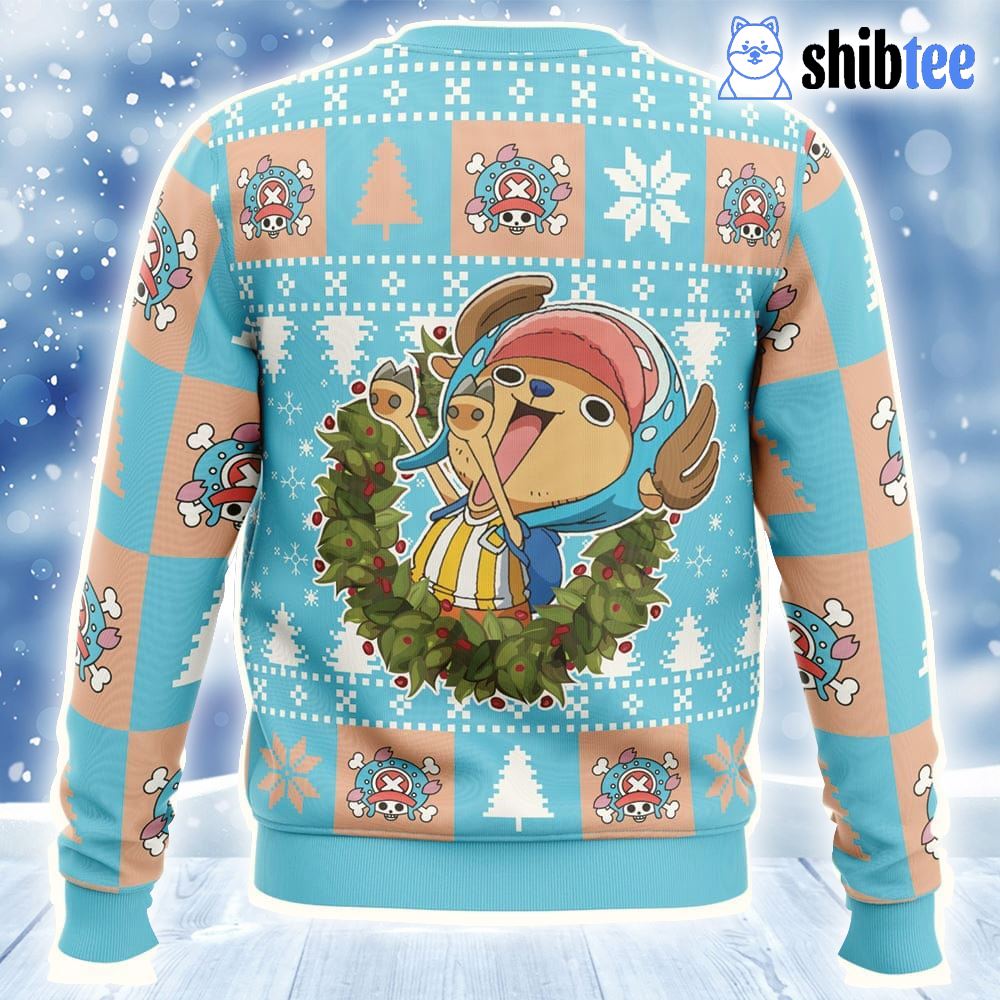 Timeskip Tony Tony Chopper One Piece Ugly Christmas Sweater Timeskip Tony Tony Chopper One Piece Ugly Christmas Sweater