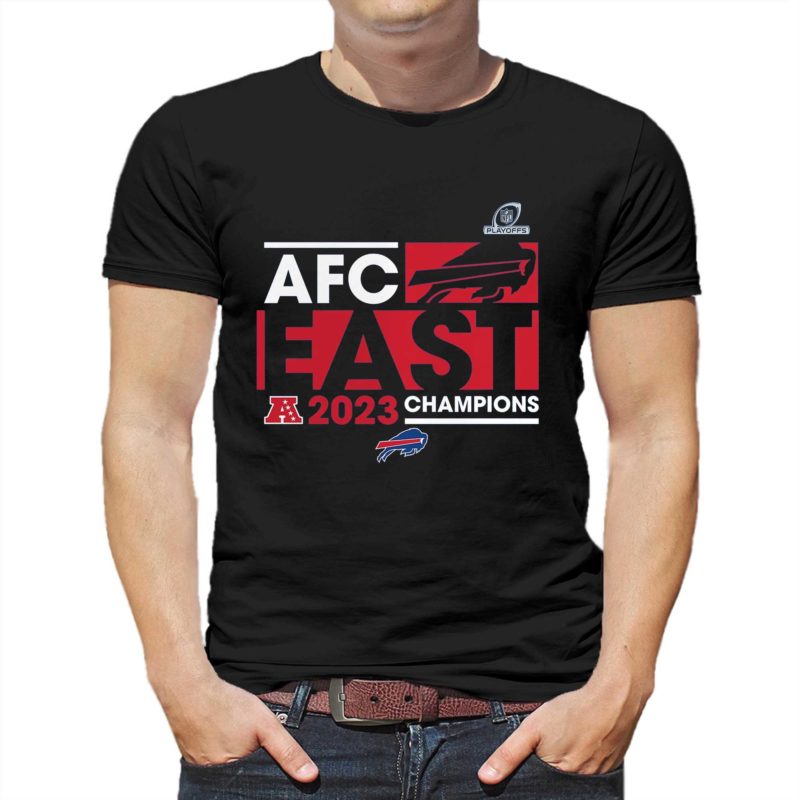 buffalo bills afc east champions 2023 shirt