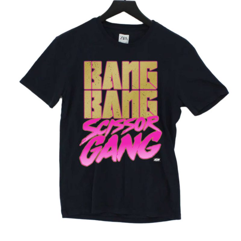 BULLET CLUB GOLD & THE ACCLAIMED BANG BANG SCISSOR GANG Shirt