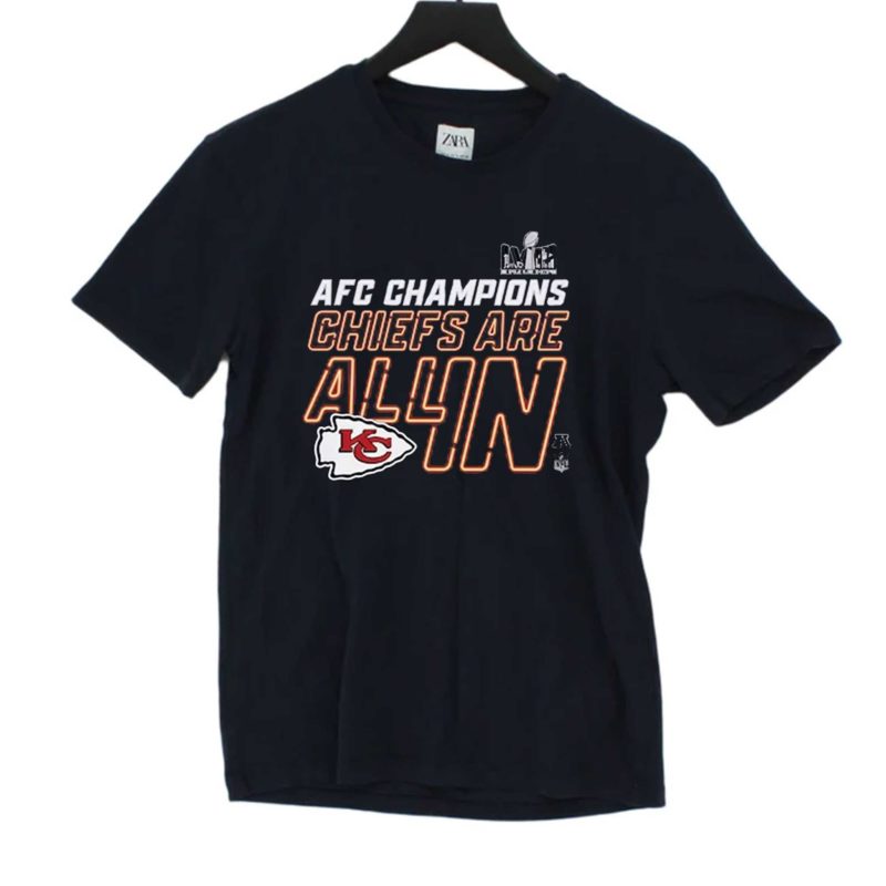 kansas city chiefs afc championship shirt