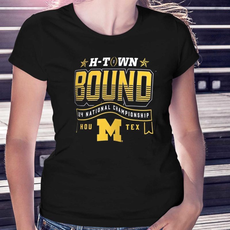 Gear Up For Glory Michigan Wolverines CFP 2024 National   Michigan Wolverines Jordan Brand College Football Playoff 2024 National Championship Game T Shirt 800x800 