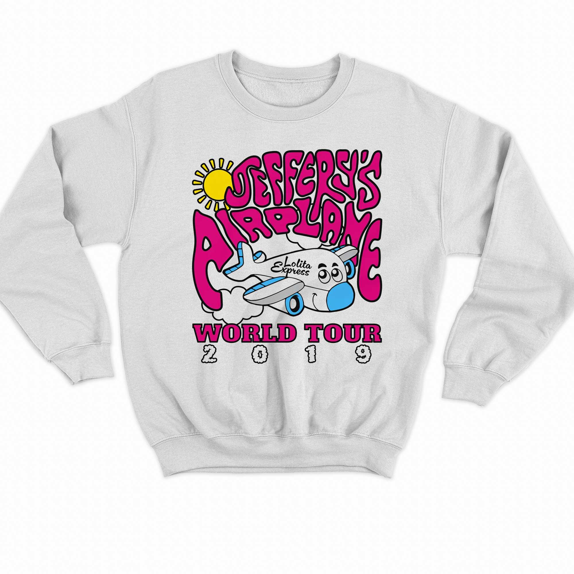 jeffereys airplane world tour 2019 shirt 4