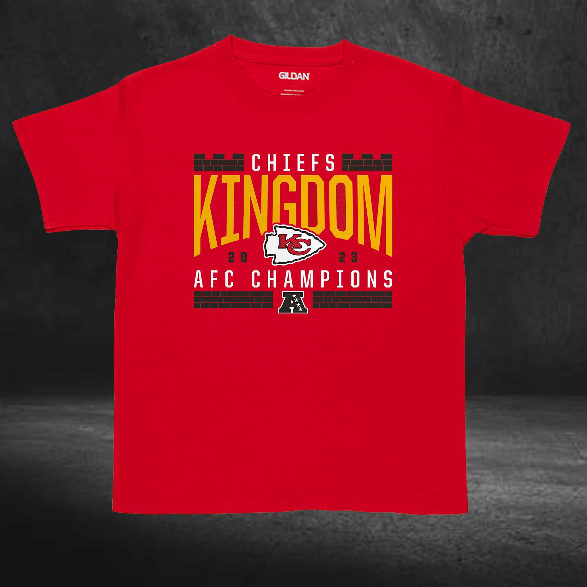 Kansas City Chiefs 2023 Afc Champions Hometown Not Done T-shirt 