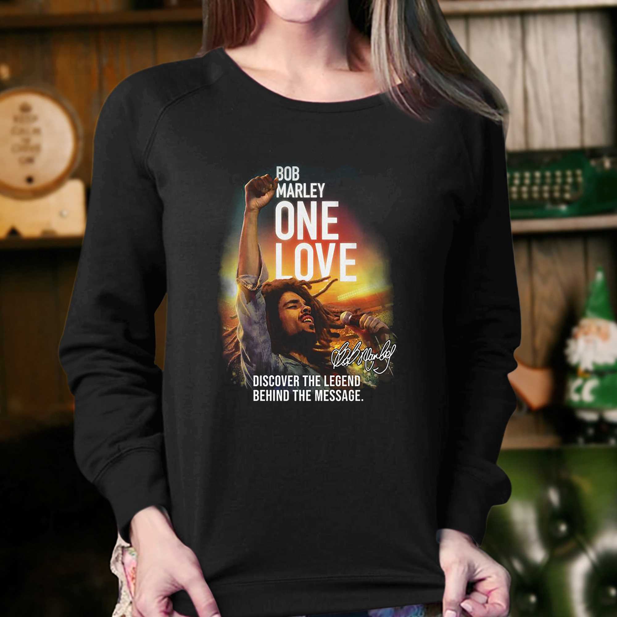 Bob Marley Discover The Legend Behind The Message T Shirt 