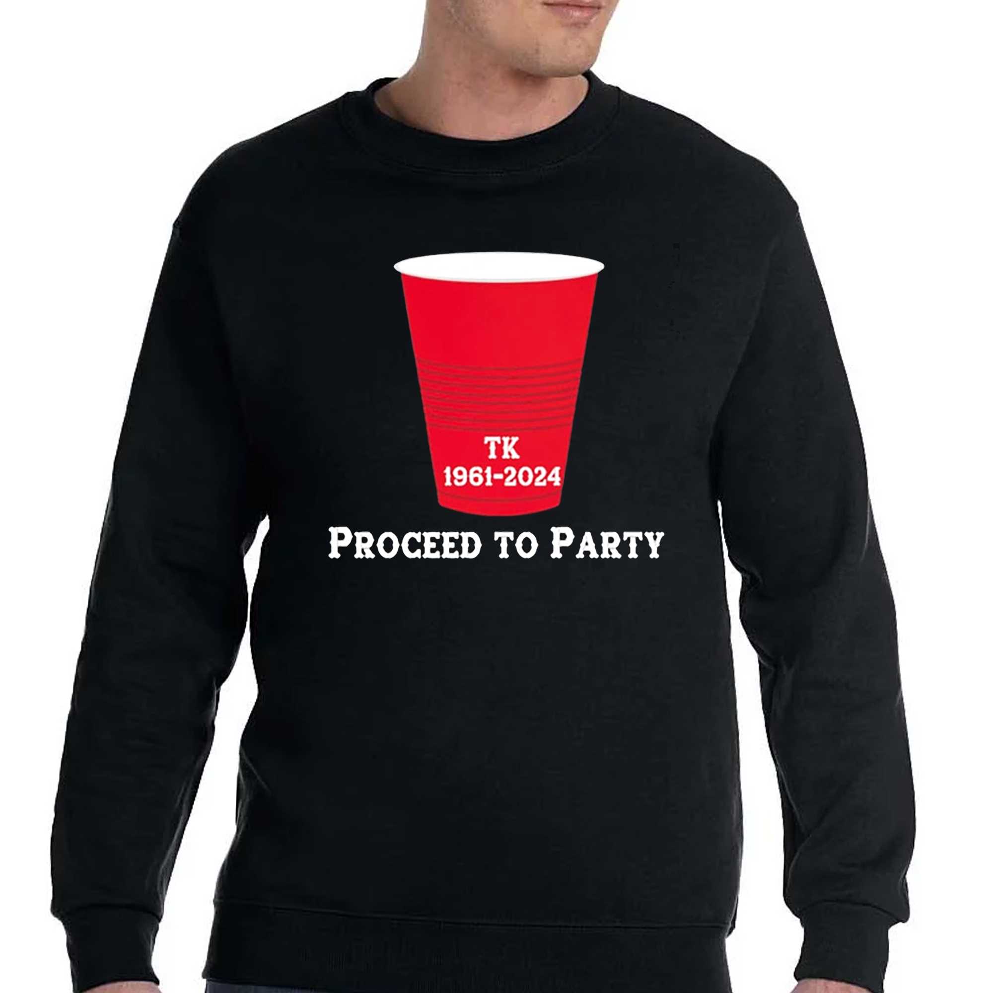 Toby Keith 1961-2024 Proceed To Party T-shirt 