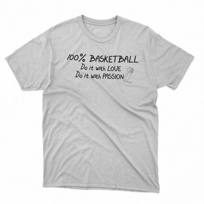 d'angelo russell 100 basketball do it with love do it with passion shirt