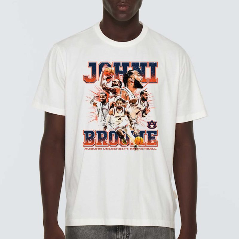 Auburn – Ncaa Mens Basketball Johni Broome – T Shirt