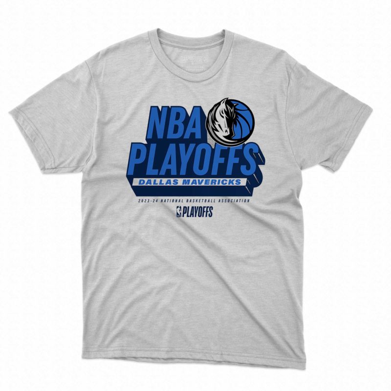 Dallas Mavericks Fanatics Branded 2024 NBA Playoffs Defensive Stance T Shirt