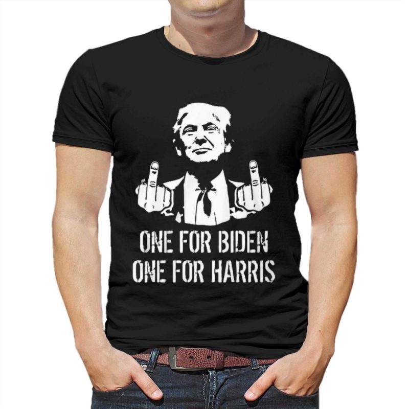 Elon Musk One For Biden One For Harris Shirt