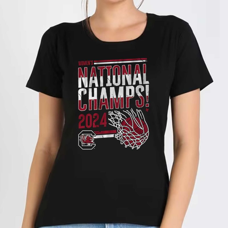 SOUTH CAROLINA WOMEN'S BASKETBALL 2024 NATIONAL CHAMPIONS SWISH Shirt