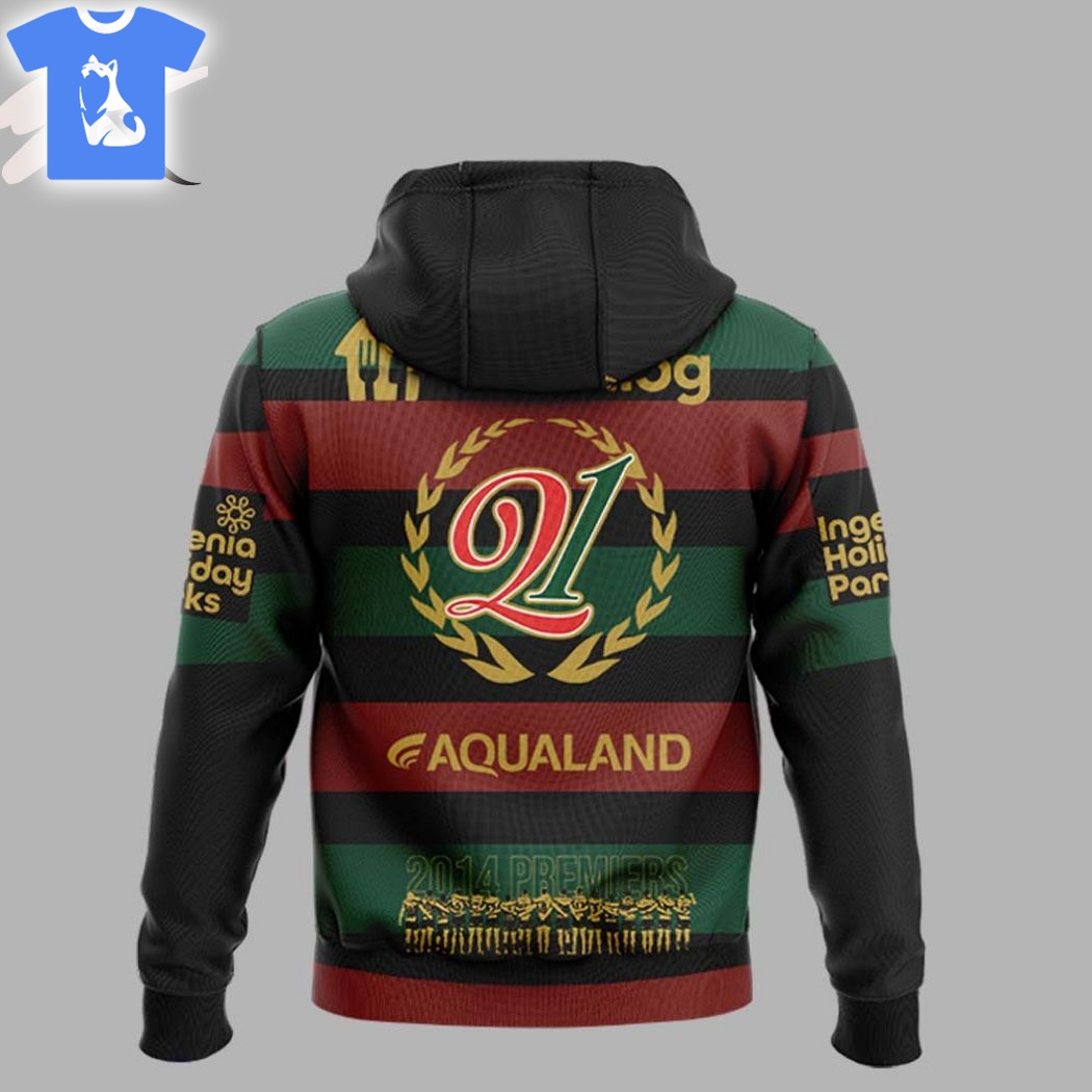 Nrl South Sydney Rabbitohs 2014 Premiers Hoodie - Shibtee Clothing