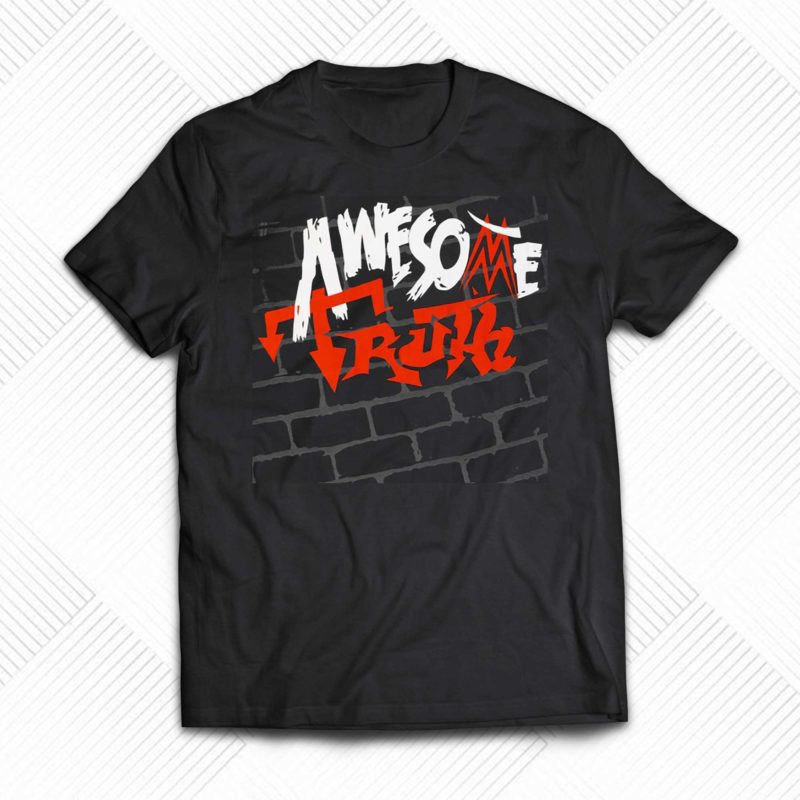 Awesome Truth Brick Wall T Shirt 4
