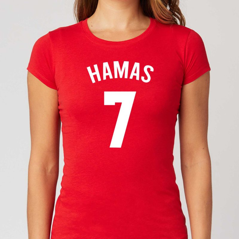 Hamas 7 Manchester United Shirt 4