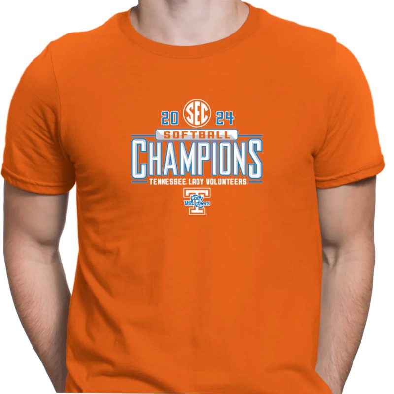 Tennessee Volunteers 2024 Sec Softball Regular Season Champions T Shirt 4
