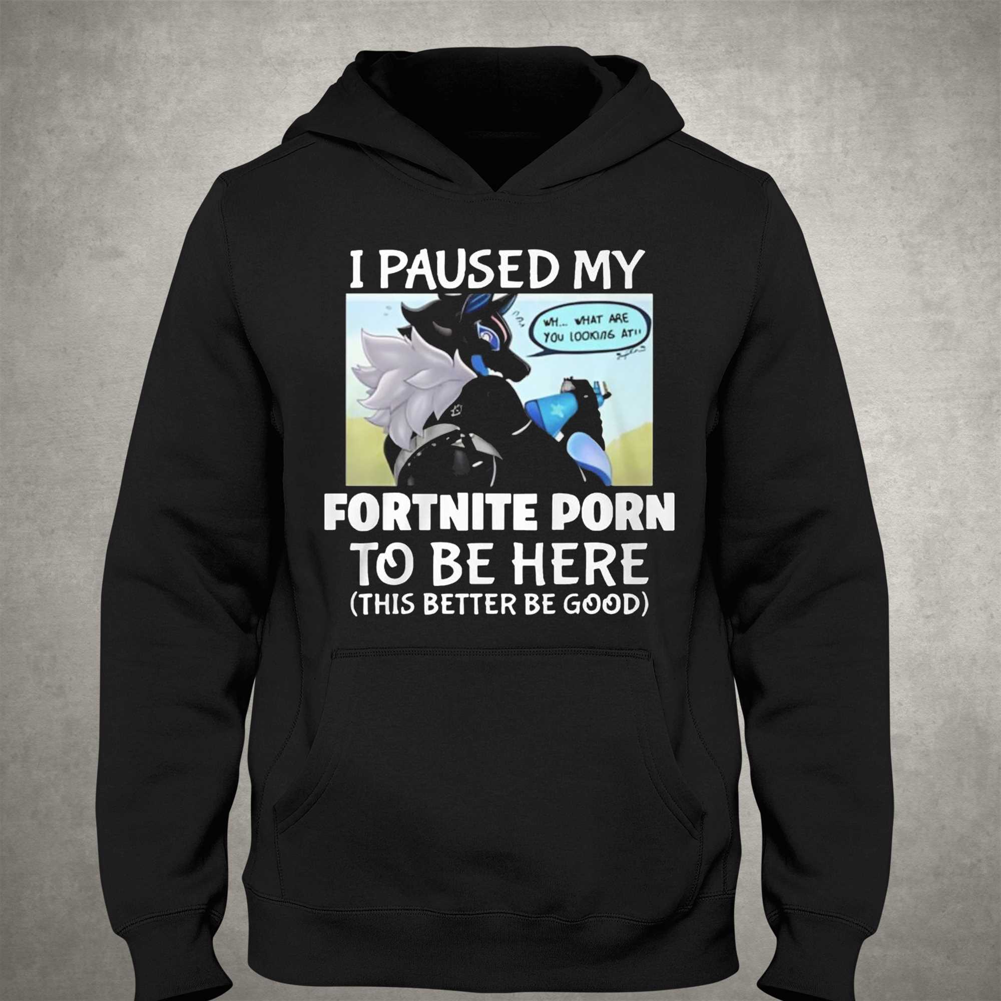 I Paused My Fortnite To Be Here This Better Be Good Shirt - Shibtee ...