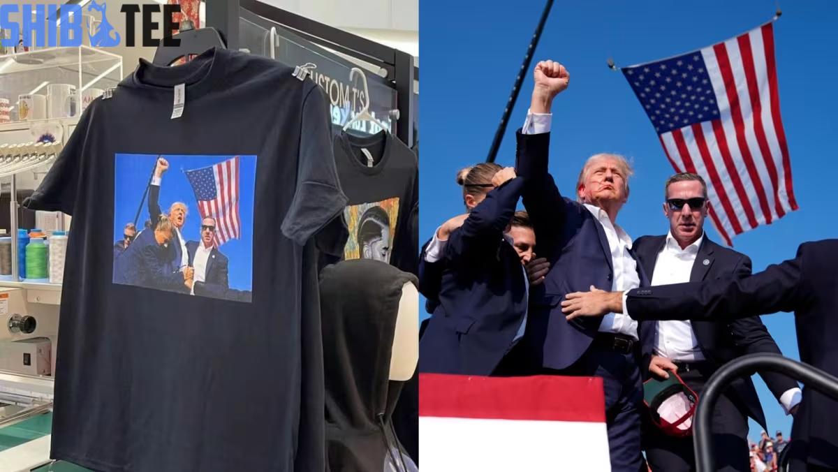 T shirts of Donald Trump assassination attempt sold on Chinese e commerce sites, listings swiftly taken