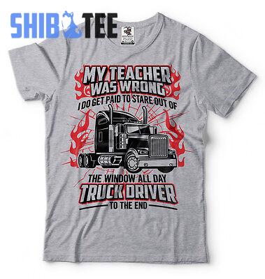 Truck Driver T shirt Funny Trucker Tee Shirt Truck Tee Shirt Funny Birthday Gift